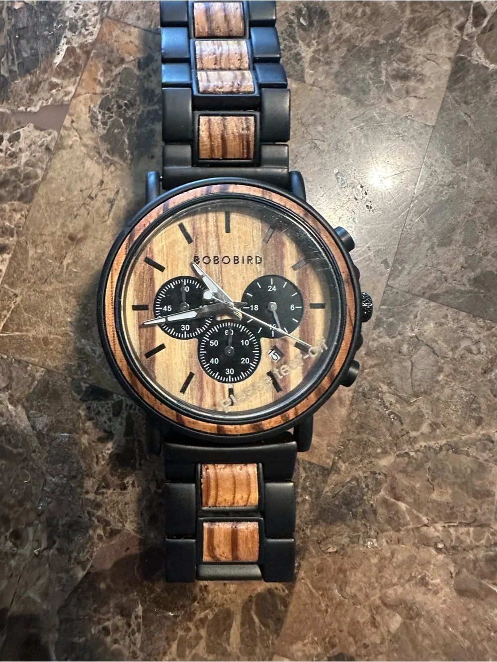 BOBO BIRD P09-1 Chronograph Watch - Picture 2 of 7